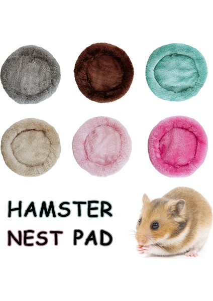 Gri Tarzı S Beden Hamster Evcil Hayvan Yuva Mat Sıcak Yumuşak Kuzey Kutbu Kadife Tavşan Kobay Tavşan Yatağı Yastık 6 Renk Sl Kirpi Totoro Hamster Aksesuarları (Yurt Dışından)