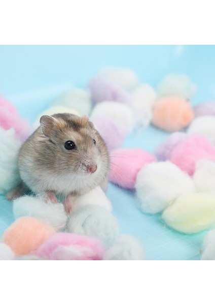 Sarı Bir Stil Hamster Aksesuarları Kafes Yatağı Fare Pamuk Evi Küçük Hayvan Yuvası Kış Sıcaklığı Için Sıcak Hamster, Tavşan, Sıçan, Kirpi Yeni (Yurt Dışından)