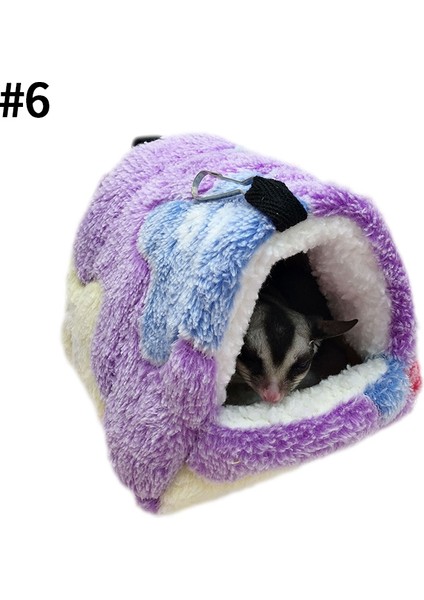 Açık Sarı Stil L 17X15CM Tavşan Aksesuarları Için Geniş Yumuşak Flanel Hamster Eşyaları Yatak Tulumu Guinea Pig Kafesi Jaula Conejo Küçük Evcil Hayvan Kafesi Yuva (Yurt Dışından)