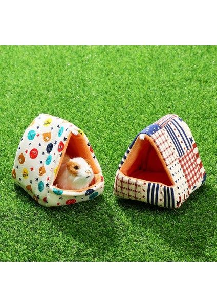 Type6-L Stili 1 Adet Küçük Sevimli Hamster Evi Küçük Hayvan Yatak Yumuşak Kobay Yuvası Kış Sıcak Mat Mini Kafes Tavşan Sincap Için (Yurt Dışından)