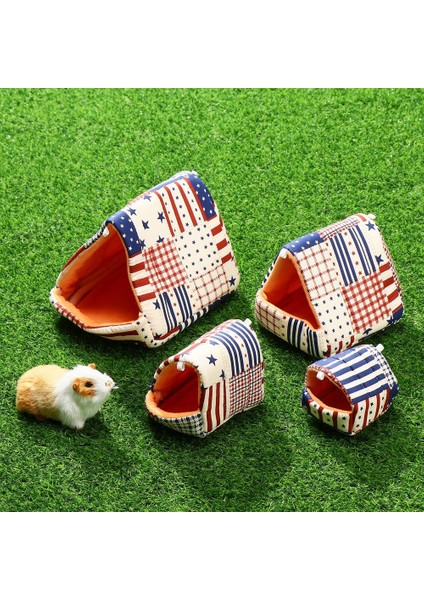 Type6-L Stili 1 Adet Küçük Sevimli Hamster Evi Küçük Hayvan Yatak Yumuşak Kobay Yuvası Kış Sıcak Mat Mini Kafes Tavşan Sincap Için (Yurt Dışından)