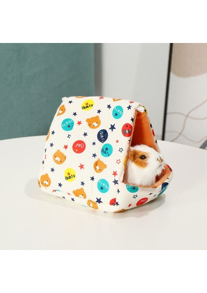 Type6-L Stili 1 Adet Küçük Sevimli Hamster Evi Küçük Hayvan Yatak Yumuşak Kobay Yuvası Kış Sıcak Mat Mini Kafes Tavşan Sincap Için (Yurt Dışından)