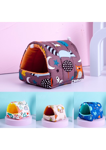 F Stili M 15X15CM Hamster Evi Kobay Yuvası Küçük Hayvan Yatak Kış Sıcak Pamuk Mat Yumuşak Aksesuarlar Için Sıcaklık Yatak Hamster Kobay Sıçan Rodent Için (Yurt Dışından)