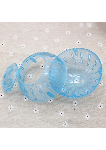 Sarı Stil 12CM Hamster Topu Küçük Koşu Egzersiz Topu Sevimli Hamster, Gerbil, Sıçan, Fare, Kemirgen Evcil Hayvan Mini Koşu Topu Plastik Şeffaf Koşma Topu (Yurt Dışından)