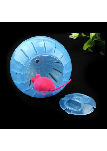 Sarı Stil 12CM Hamster Topu Küçük Koşu Egzersiz Topu Sevimli Hamster, Gerbil, Sıçan, Fare, Kemirgen Evcil Hayvan Mini Koşu Topu Plastik Şeffaf Koşma Topu (Yurt Dışından)