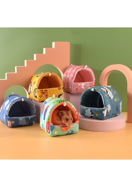 Ben Stil Xl Beden 1 Adet Rahat Hamster Evi Küçük Hayvan Yatak Yumuşak Guinea Pig Yuvası Sıcak Mat Mini Kafes Tavşan Sincap Mat #m (Yurt Dışından)