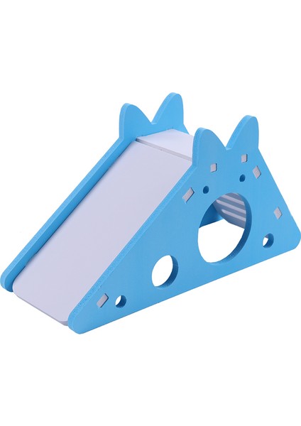 Mavi Stil 1 Adet Hamster Yuvası Sevimli Hamster Egzersiz Oyuncak Ahşap Hamster Evi Tavşan Tünek Kaydırak Küçük Evcil Hayvan Aksesuarları Için (Yurt Dışından)