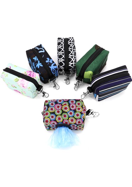 012-YEŞIL Stil S Beden Taşınabilir Köpek Çöp Poşeti Açık Hava Seyahat Pislik Poşeti Dağıtıcı Köpek Yürüyüş Tasması Poşeti Atıştırmalık Anahtar Evcil Malzemeleri (Yurt Dışından) modelleri