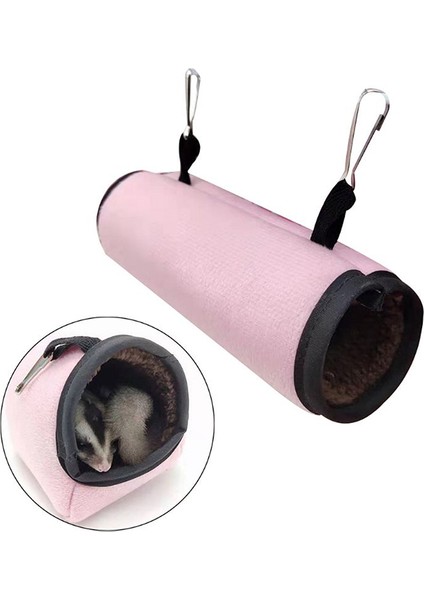 Sarı Stil Ev Hayvanı Tüneli Askı Yatak Fare Hamster Kuş Papağan Sincap Kulübe Mağara Salıncak Yatak Yuva Yatak Rat Ferret Oyuncak (Yurt Dışından)