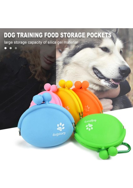 No.5 Tarzı Açık Hava Evcil Hayvan Köpek Maması Lezzetli Atıştırmalık Poşet Silikon Yürüyüş Köpek Eğitim Maması Saklama Cebi Bel Çantası Tutma Evcil Hayvan Seyahat Ürünü (Yurt Dışından) fiyatları