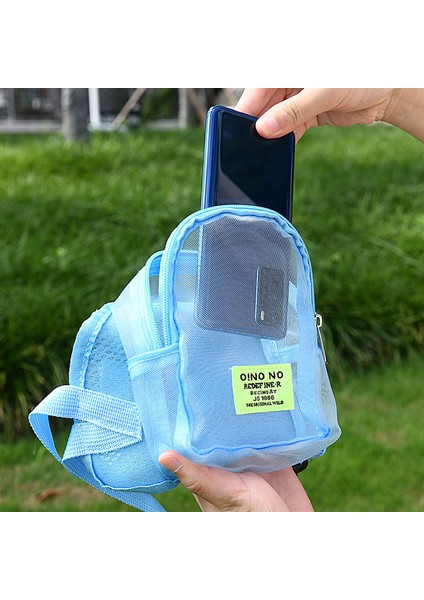 Mavi Stil Evcil Hayvan Sırt Çantası Küçük Teddy Havlu Çantası Omuzdan Taşınabilir Şeffaf Nefes Alabilen Çanta Şirin Evcil Hayvan Aksesuarları (Yurt Dışından) indirimleri