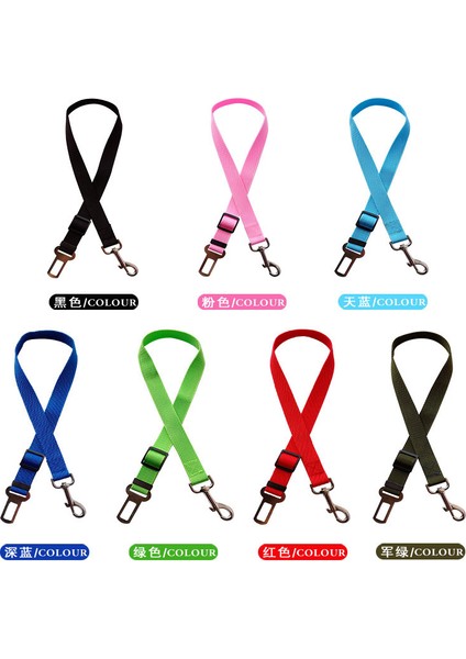 Mavi Stil Evcil Hayvanlar Için Araba Koltuğu Kemeri ve Tasma Seti - Köpek Malzemeleri (Yurt Dışından) indirimleri