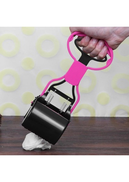 Mor Tarzı Köpek Kedi Pooper Scooper Uzun Sap Çene Dış Temizleyici Atık Toplama Kullanışlı Hayvan Atığı Için Köpek Malzemeleri (Yurt Dışından) indirimleri