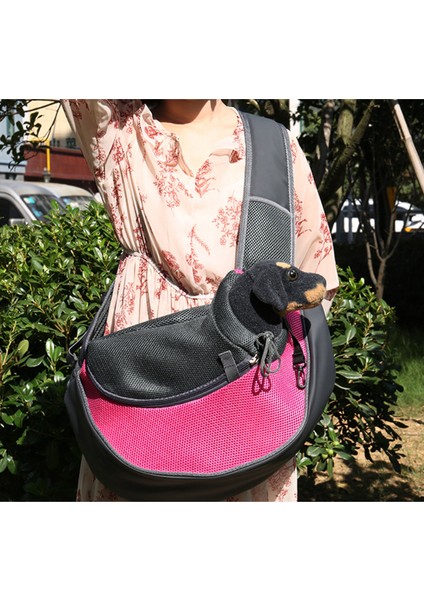 Kırmızı Stil 38X10X20CM Açık Hava Köpek Taşıyıcıları File Sırt Çantası Seyahat Nefes Alabilir Pet Çantaları Için Yavru Kedi Dayanıklı Yastıklı Omuz Askılı Çantalar (Yurt Dışından) modelleri