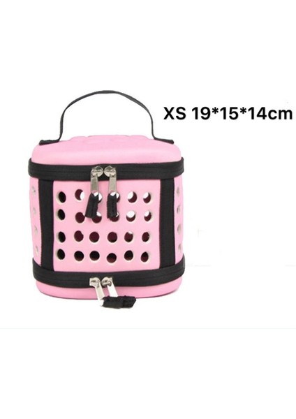 Pembe Xs Stili Moda Pet Çanta Açık Hava Taşınabilir Pet Nefes Alabilir Omuz Çantası El Çantası Uzay Eva Kedi Köpek Sırt Çantası Katlanabilir Seyahat Omuz Çantası Kedi (Yurt Dışından)