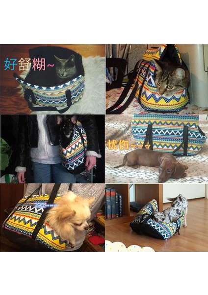 Siyah Stil S 40 x 18 x 20 cm Yumuşak Evcil Küçük Köpek Taşıyıcı Çanta Köpek Sırt Çantası Yavru Evcil Kedi Omuz Çantaları Açık Seyahat Askılar Için Uahua Pet Kedi Ürünleri (Yurt Dışından) indirimleri