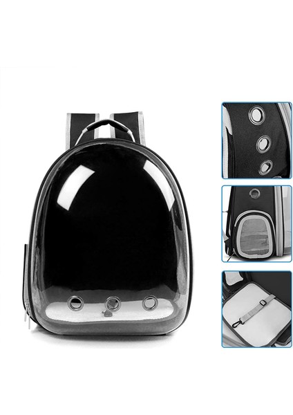 Gri Stil 410X310X260MM Kedi Taşıyıcı Sırt Çantası Nefes Alabilir Kediler Yavru Uzay Kapsülü Kafesi Büyük Alan Köpek Evcil Hayvan Taşıma Çantası Seyahat Yürüyüş Için (Yurt Dışından) fırsatları