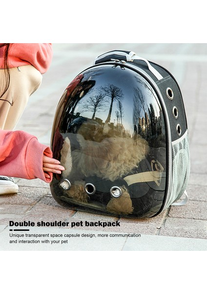 Kahve Tarzı 410X310X260MM Kedi Taşıyıcı Sırt Çantası Nefes Alabilir Kediler Yavru Uzay Kapsülü Kafesi Büyük Alan Köpek Evcil Hayvan Taşıma Çantası Seyahat Yürüyüş Için (Yurt Dışından) modelleri