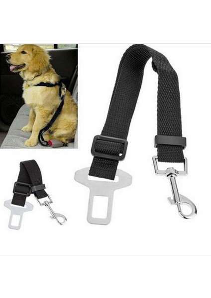 Huoxun Shopb Siyah Stil 45-72CM Genişlik 2.5cm Hayvan Köpek Evcil Araç Güvenlik Kemer Kemer Kısıtlama Kurşun Tasma Seyahat Klip Köpekler Malzemeleri Aksesuarlar Seyahat Koltuk Kılıfları (Yurt Dışından)