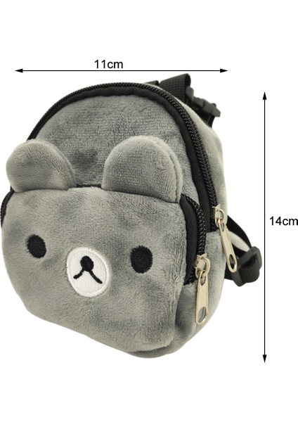 C Stili Ayarlanabilir Tasma Evcil Hayvan Yavru Kendi Sırt Çantası Karikatür Taşınabilir Koşumlu Köpek Dış Mekan Seyahat Taşıyıcı Aperatif Çanta (Yurt Dışından)