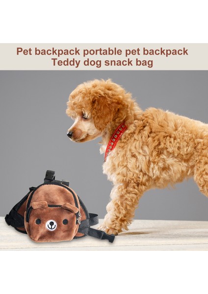 C Stili Ayarlanabilir Tasma Evcil Hayvan Yavru Kendi Sırt Çantası Karikatür Taşınabilir Koşumlu Köpek Dış Mekan Seyahat Taşıyıcı Aperatif Çanta (Yurt Dışından) fırsatları