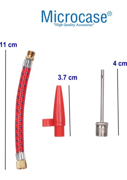 5in1 Pompa Iğne Seti Top Bisiklet Lastiği Şişirme Iğnesi -AL4400 fiyatları