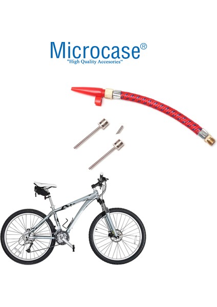 5in1 Pompa Iğne Seti Top Bisiklet Lastiği Şişirme Iğnesi -AL4400 modelleri