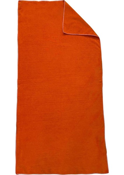 Deniz Havuz Mikrofiber Hızlı Su Emen Plaj Havlusu 01 Turuncu