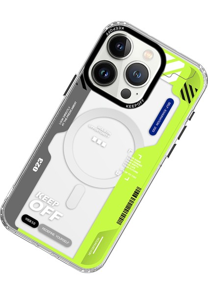 Apple iPhone 15 Pro Max Imagination Of Time Magsafe Kapak - Change Mys 380113