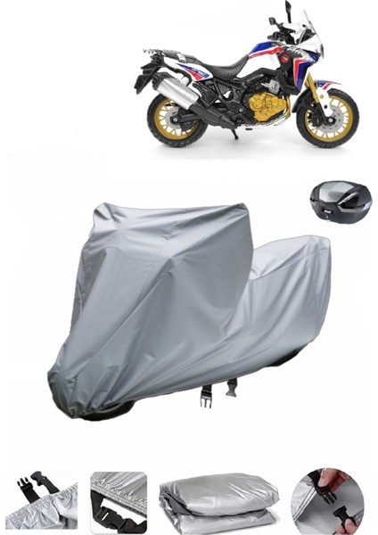 Honda CRF1000L Africa Twin Adventure Sports Su Geçirmez Motosiklet Brandası Arka Çanta Uyumlu