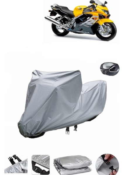 Honda Cbr 600 F Su Geçirmez Motosiklet Brandası Arka Çanta Uyumlu