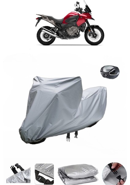 Honda Vfr 1200 x Crosstourer Su Geçirmez Motosiklet Brandası Arka Çanta Uyumlu