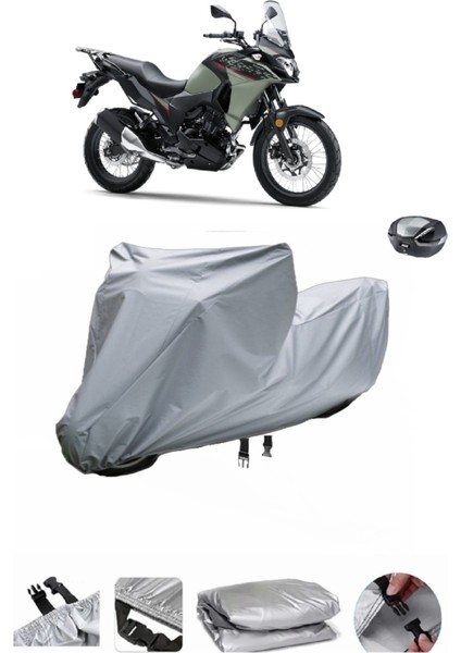 Kawasaki Versys X300 Su Geçirmez Motosiklet Brandası Arka Çanta Uyumlu