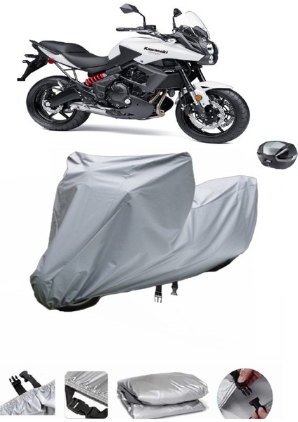 Kawasaki Kle 650 Versys Su Geçirmez Motosiklet Brandası Arka Çanta Uyumlu