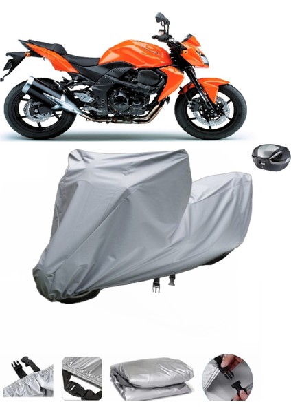 Kawasaki Z 750 Su Geçirmez Motosiklet Brandası Arka Çanta Uyumlu