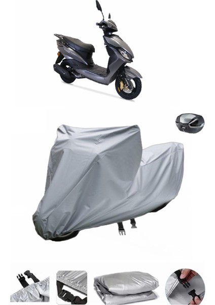 Arora Freedom 125 Su Geçirmez Motosiklet Brandası Arka Çanta Uyumlu