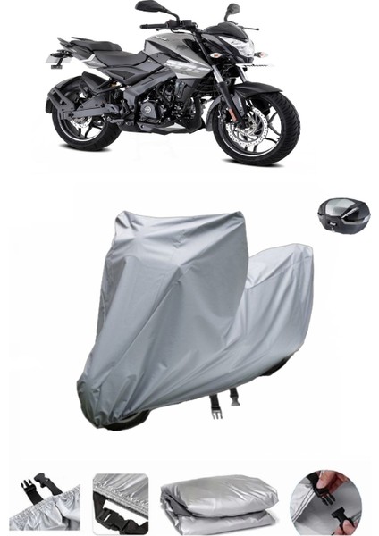 Bajaj Pulsar As 200 Su Geçirmez Motosiklet Brandası Arka Çanta Uyumlu
