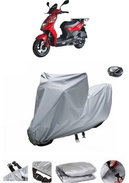 Sym Xpro Cargo 125 Su Geçirmez Motosiklet Brandası Arka Çanta Uyumlu