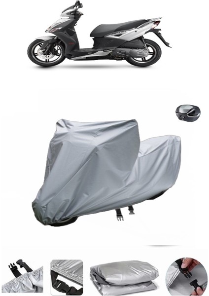 Kymco Agility City 125 Su Geçirmez Motosiklet Brandası Arka Çanta Uyumlu