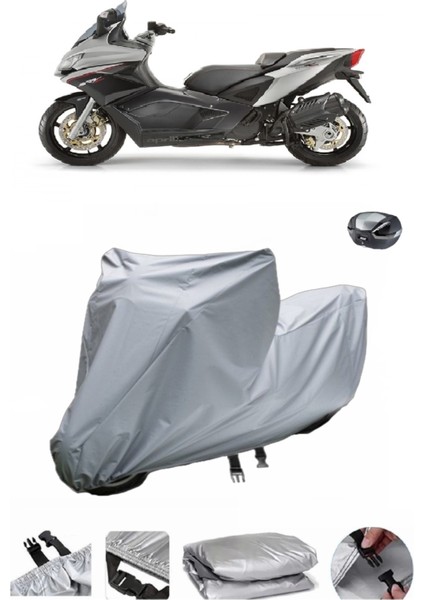 Aprilia Srv 850 I.e. Abs Su Geçirmez Motosiklet Brandası Arka Çanta Uyumlu