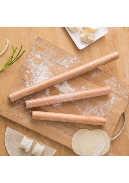 16CM Tarzı Doğal Kayın Merdane Ev Düğme Cilt Fırın Aracı Mutfak Malzemeleri Katı Ahşap Baskı Noodle Sopa (Yurt Dışından) fiyatları