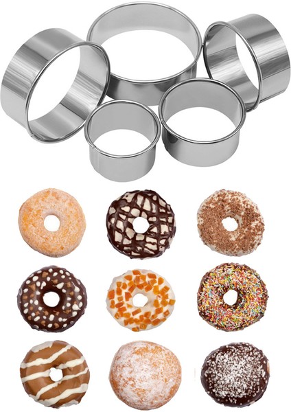 Koyu Haki Stili Yuvarlak Bisküvi Kesici Kalıp Paslanmaz Çelik Hamur Kesme Mutfak Ev Yapımı Pasta Kalıbı cm Kesme Araçları - (Yurt Dışından) modelleri