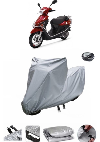 Kuba Matrix 125 Su Geçirmez Motosiklet Brandası Arka Çanta Uyumlu