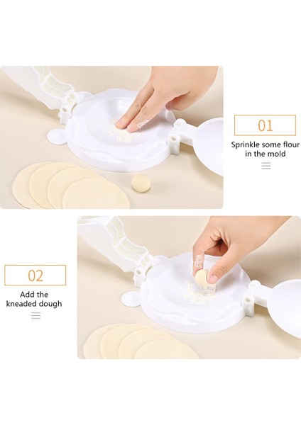 No.3 Tarzı Plastik Mantı Hamuru Kalıbı Makinesi - Mutfak Aleti (Yurt Dışından) indirimleri