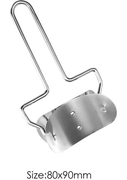 2 Adet Börek Kalıbı Stili Paslanmaz Çelik Mantı Aracı Basın Mantı Kalıbı Çift Başlı Dıy Mantı Sarımsak Yapımı Hamur Kesici Mutfak Aletleri (Yurt Dışından)