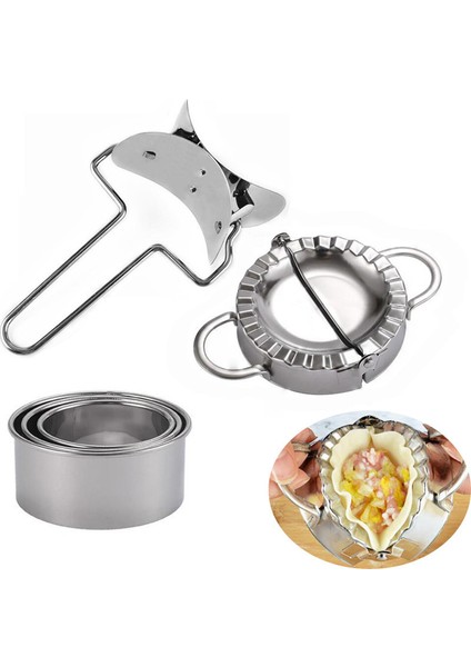 1 Adet Rulo Tarzı 5 Adet Mantı Kalıbı Ravioli Hamur Pasta Aracı Kesici Pie Paslanmaz Çelik Mantı Yapımı Kalıp Mutfak Araçları Pişirme Tenceresi Kalıbı (Yurt Dışından) fiyatları