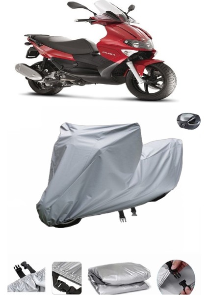 Gilera Runner 200 St Su Geçirmez Motosiklet Brandası Arka Çanta Uyumlu
