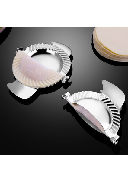 Pembe Tarzı Dumpling Maker Kalıp Seti Paslanmaz Çelik Ravioli Kalıbı Hamur Kesici Mutfak Aksesuarları (Yurt Dışından) modelleri