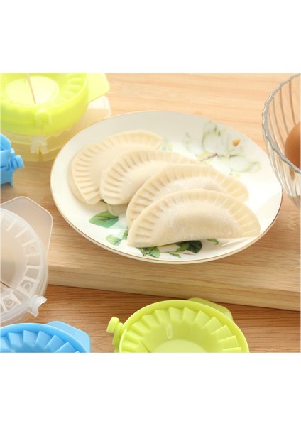 Yeşil Stil 1 Adet Kendin Yap Mantı Yapıcı Aracı Plastik Jiaozi Kalıbı Mantı Yapıcı Küçük Fırın Kalıpları Hamur Mutfak Aksesuarları (Yurt Dışından) fırsatları
