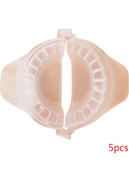 5 Adet Tarzı Yapıcı Plastik Kendin Yap Kolay Kalıbı Mutfak El Pres Hamur Pasta Pie Wraper Kalıp Yapma Aracı (Yurt Dışından)